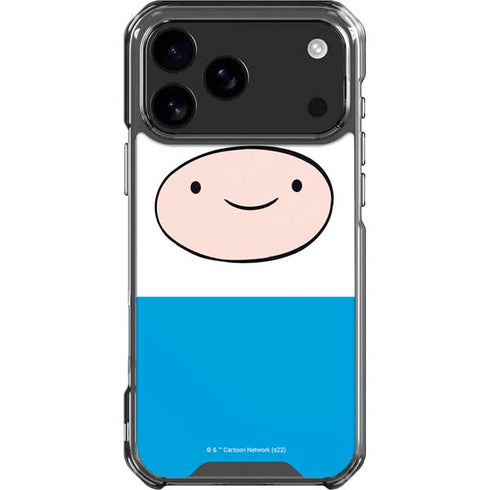 Adult Swim Adventure Time Finn Mertens iPhone 18 Pro Max Clear Case