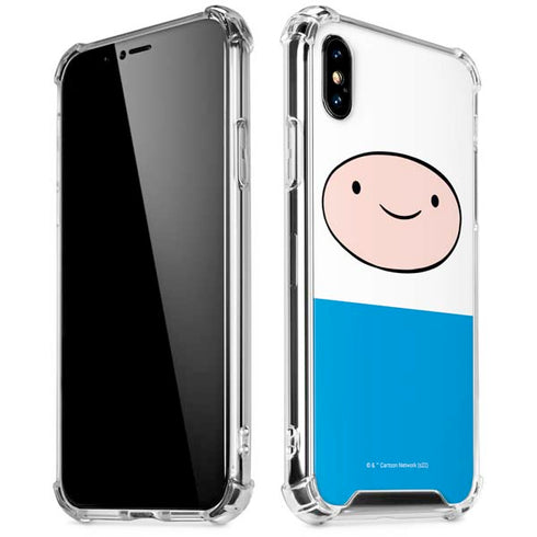 Adult Swim Adventure Time Finn Mertens iPhone X/XS Clear Case