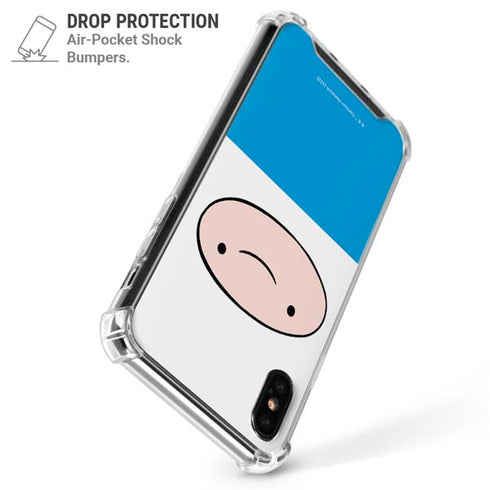 Adult Swim Adventure Time Finn Mertens iPhone X/XS Clear Case