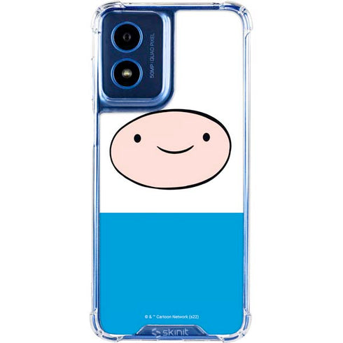 Adult Swim Adventure Time Finn Mertens Moto G 5G (2024) Clear Case