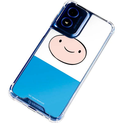 Adult Swim Adventure Time Finn Mertens Moto G 5G (2024) Clear Case