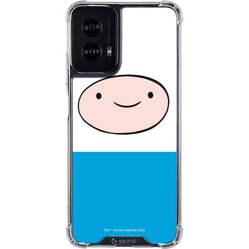 Adult Swim Adventure Time Finn Mertens Moto G Power 5G (2024) Clear Case