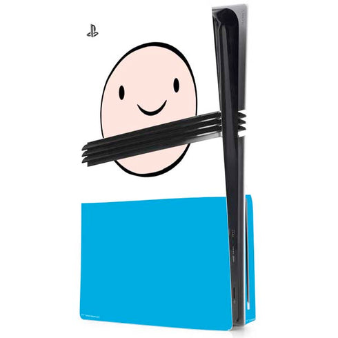 Adult Swim Adventure Time Finn Mertens PS5 Pro Disk Console Skin