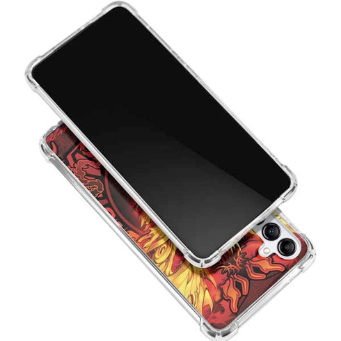 Fire Dragon by Ruth Thompson Gabb Phone 4 Clear Case