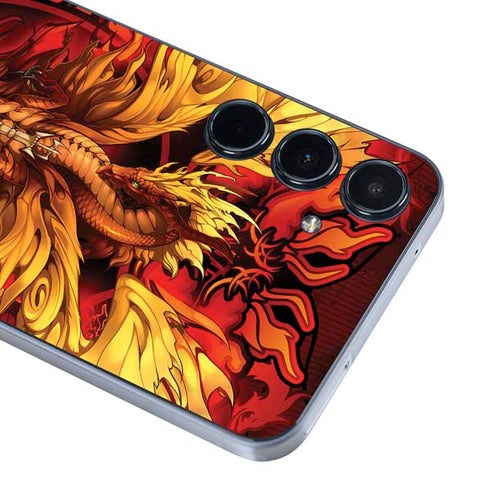 Fire Dragon by Ruth Thompson Galaxy A35 5G Skin