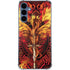 Fire Dragon by Ruth Thompson Galaxy A55 5G Clear Case