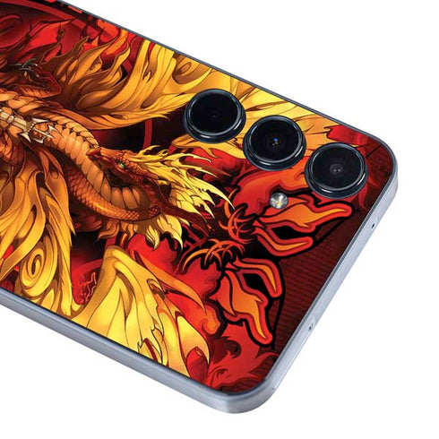 Fire Dragon by Ruth Thompson Galaxy A55 5G Skin