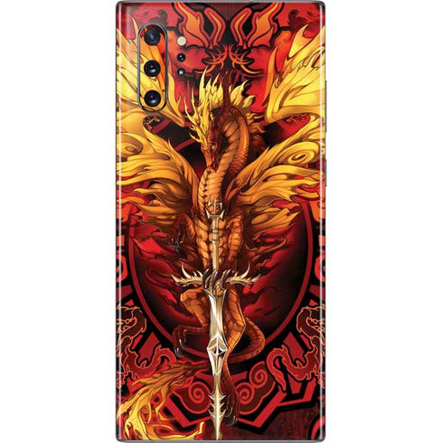Fire Dragon by Ruth Thompson Galaxy Note 10 Plus Skin