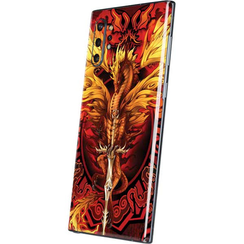 Fire Dragon by Ruth Thompson Galaxy Note 10 Plus Skin