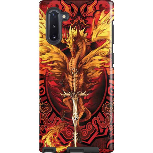 Fire Dragon by Ruth Thompson Galaxy Cases