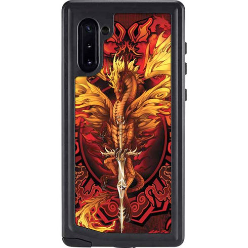 Fire Dragon by Ruth Thompson Galaxy Cases
