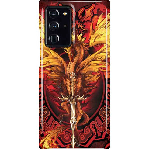 Fire Dragon by Ruth Thompson Galaxy Cases