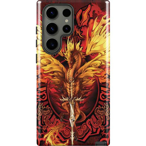 Fire Dragon by Ruth Thompson Galaxy S23 Ultra Pro Case