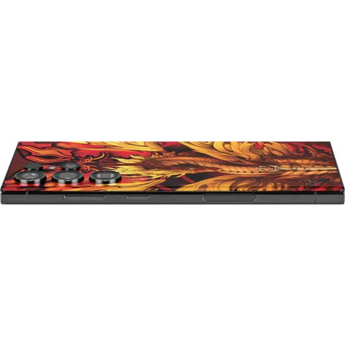 Fire Dragon by Ruth Thompson Galaxy Skins