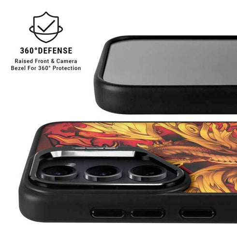 Fire Dragon by Ruth Thompson Galaxy S25 Kickstand Case