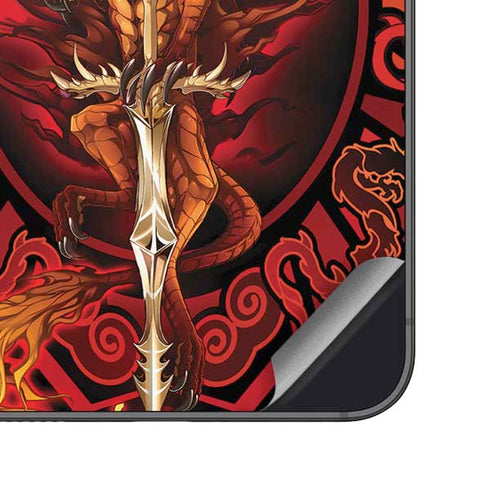 Fire Dragon by Ruth Thompson Galaxy S24 Plus Skin