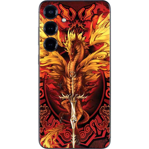 Fire Dragon by Ruth Thompson Galaxy S24 Skin