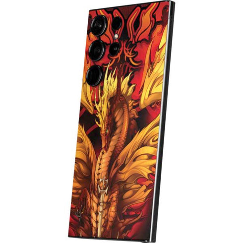 Fire Dragon by Ruth Thompson Galaxy S25 Ultra Skin
