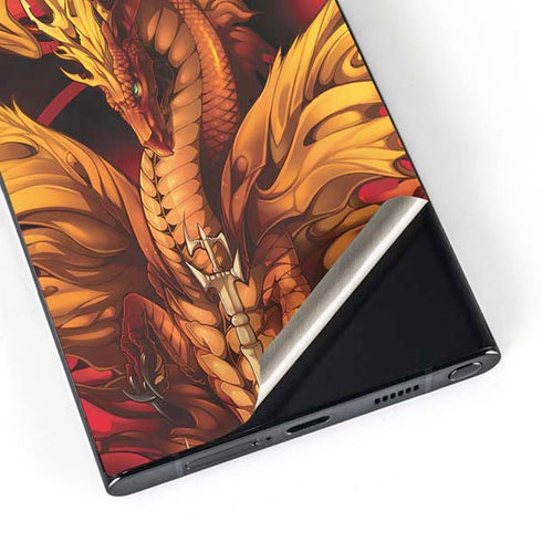 Fire Dragon by Ruth Thompson Galaxy S25 Ultra Skin