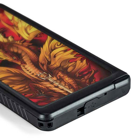 Fire Dragon by Ruth Thompson Galaxy S24 Ultra Waterproof Case
