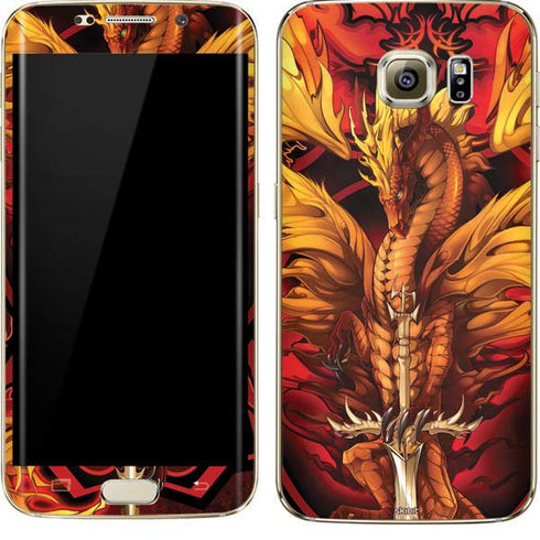 Fire Dragon by Ruth Thompson Galaxy S7 Edge Skin
