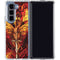 Fire Dragon by Ruth Thompson Galaxy Z Fold5 5G Clear Case
