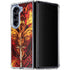 Fire Dragon by Ruth Thompson Galaxy Z Fold5 5G Clear Case