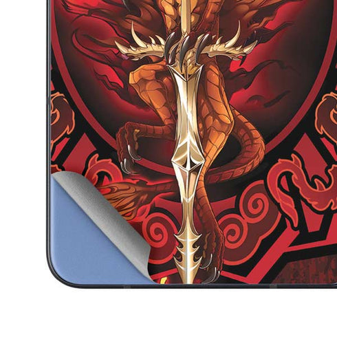 Fire Dragon by Ruth Thompson Galaxy Z Fold5 5G Skin
