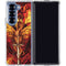 Fire Dragon by Ruth Thompson Galaxy Z Fold6 Clear Case
