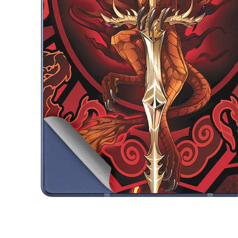 Fire Dragon by Ruth Thompson Galaxy Z Fold6 Skin