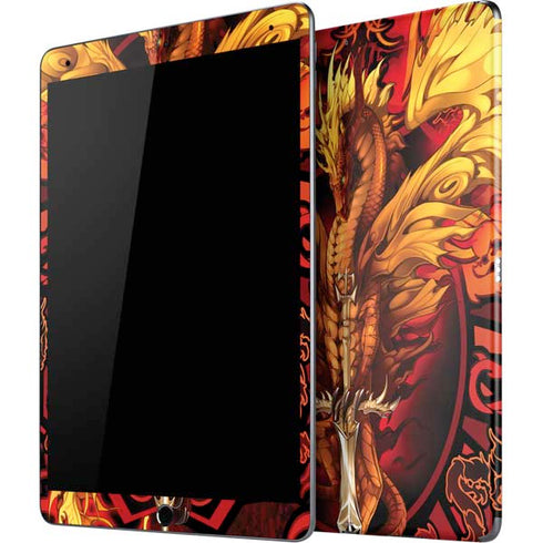 Fire Dragon by Ruth Thompson iPad Skins