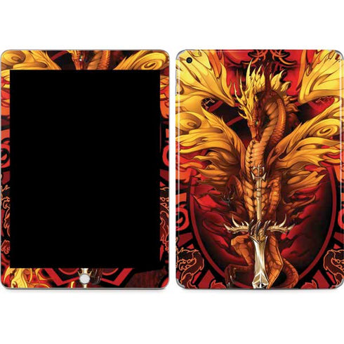 Fire Dragon by Ruth Thompson Apple iPad Skin