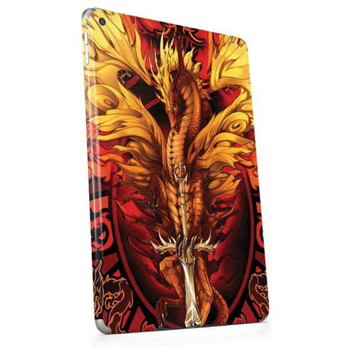 Fire Dragon by Ruth Thompson Apple iPad Skin