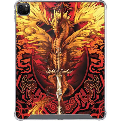 Fire Dragon by Ruth Thompson iPad Cases
