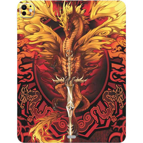 Fire Dragon by Ruth Thompson iPad Pro 13in M4 (2024) Skin