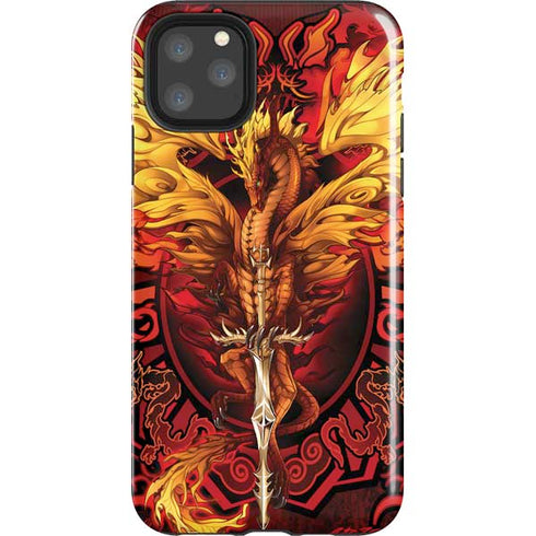 Fire Dragon by Ruth Thompson iPhone Cases