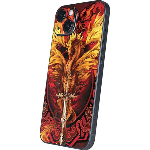 Fire Dragon by Ruth Thompson iPhone Skins