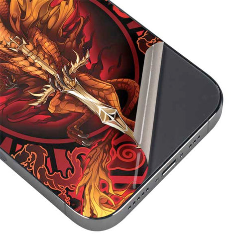 Fire Dragon by Ruth Thompson iPhone 15 Pro Max Skin