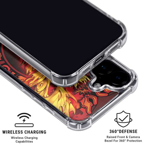 Fire Dragon by Ruth Thompson iPhone 16 MagSafe Case