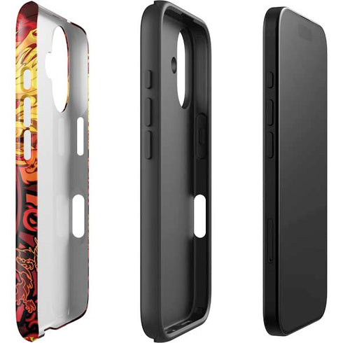 Fire Dragon by Ruth Thompson iPhone 16 Plus Impact Case