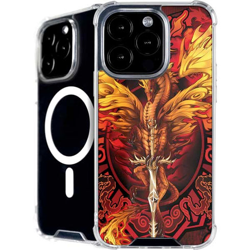 Fire Dragon by Ruth Thompson iPhone 16 Pro MagSafe Case