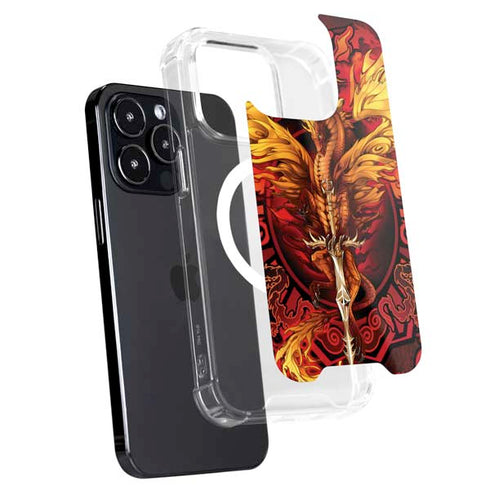 Fire Dragon by Ruth Thompson iPhone 16 Pro MagSafe Case