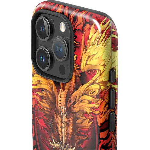 Fire Dragon by Ruth Thompson iPhone 16 Pro Max Impact Case