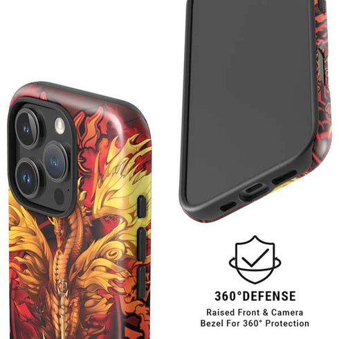 Fire Dragon by Ruth Thompson iPhone 16 Pro Max Magsafe Impact Case