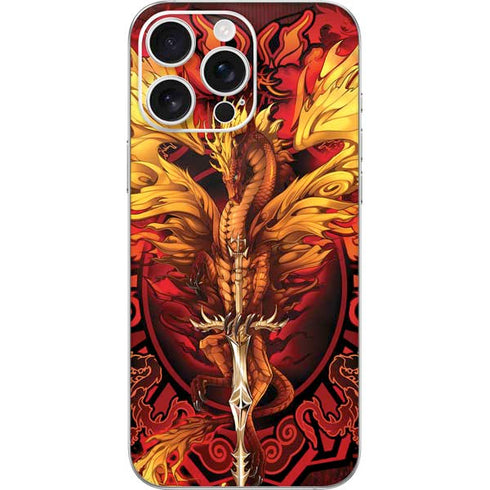 Fire Dragon by Ruth Thompson iPhone 16 Pro Max Skin