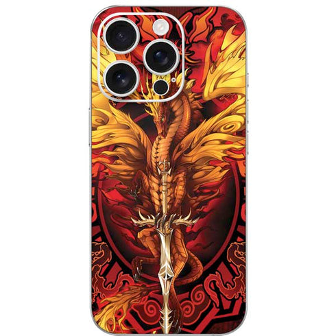 Fire Dragon by Ruth Thompson iPhone 16 Pro Skin