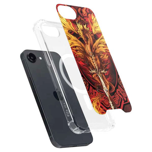Fire Dragon by Ruth Thompson iPhone 16e MagSafe Case
