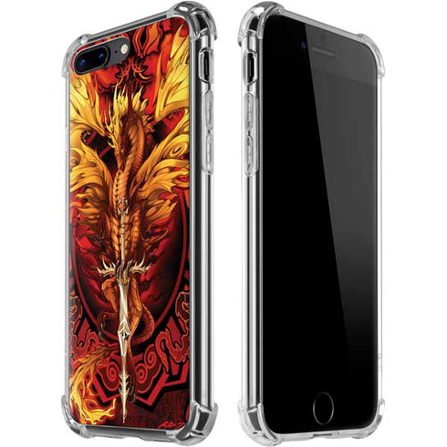 Fire Dragon by Ruth Thompson iPhone Cases