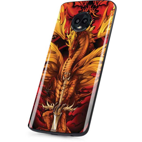 Fire Dragon by Ruth Thompson Moto G6 Skin