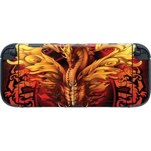 Fire Dragon by Ruth Thompson Nintendo Switch 2 (2025) with Joy-Con Skin